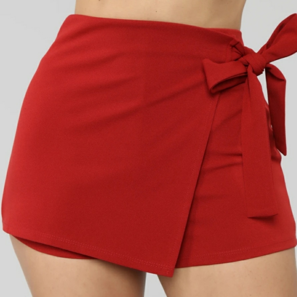 Red Skort - Picture 9 of 11